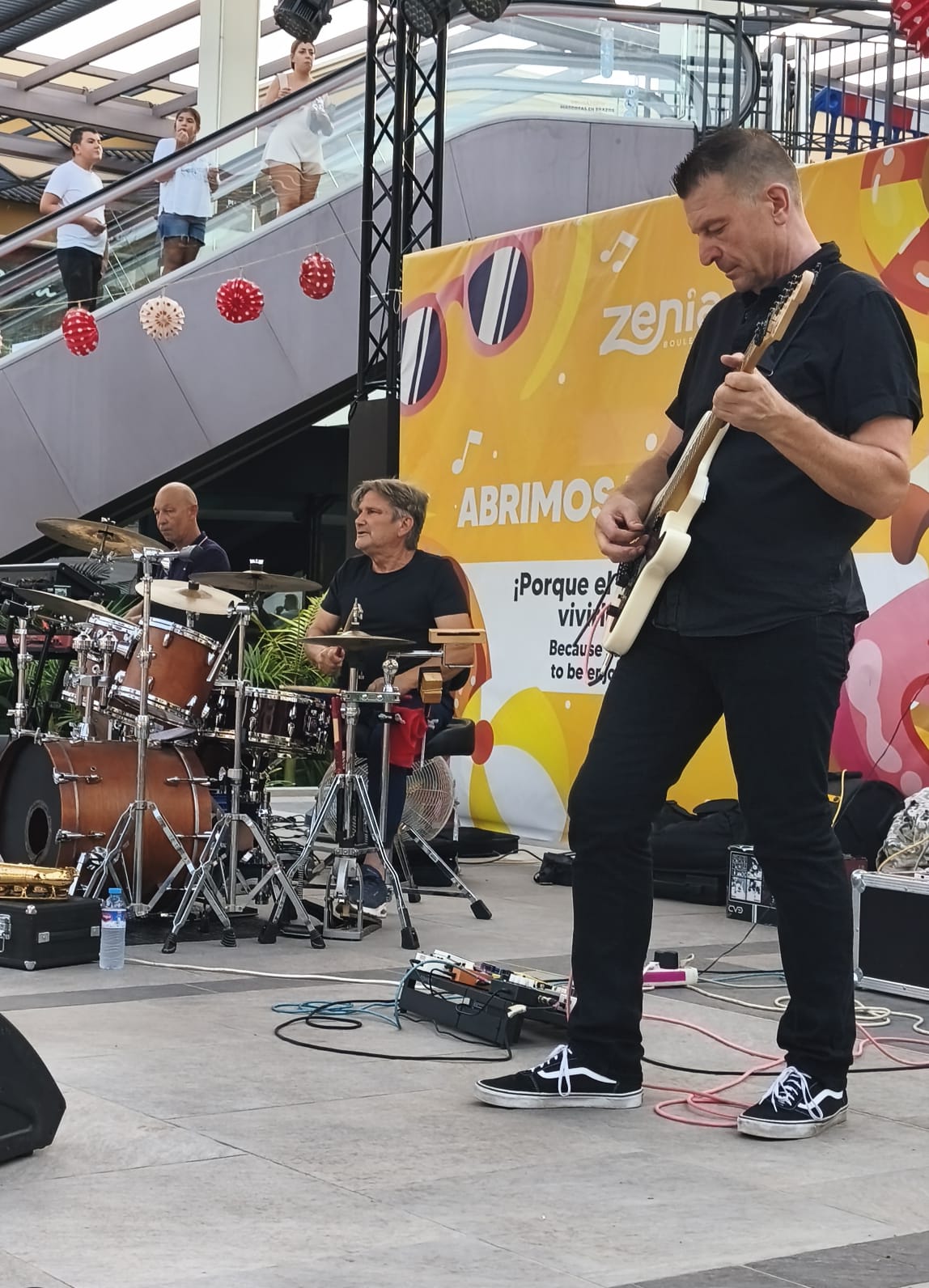 Guitarrista en directo